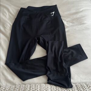 Black Gym Shark leggings - M